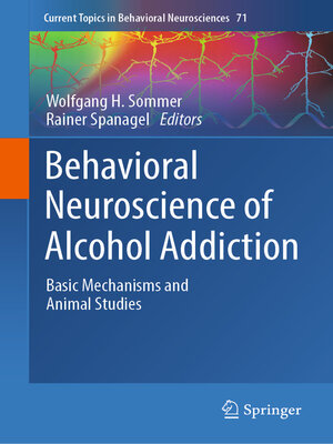 cover image of Behavioral Neuroscience of Alcohol Addiction
